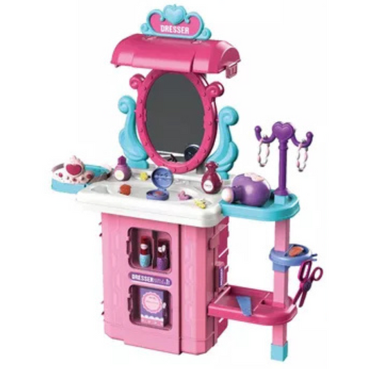 Maleta Infantil Maquilladora Rosa